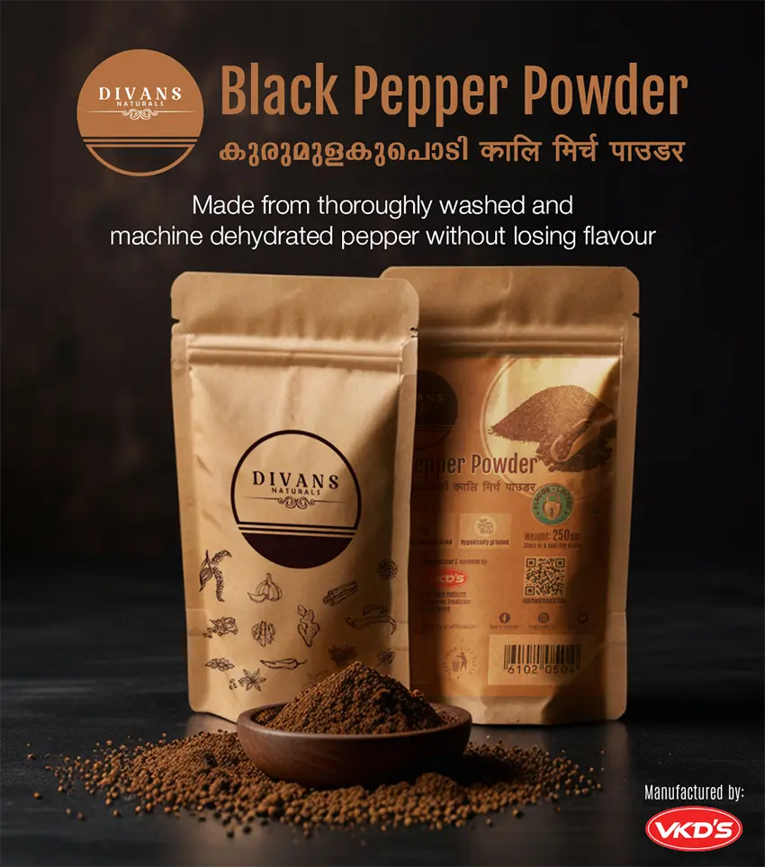 black pepper powder black pepper powder